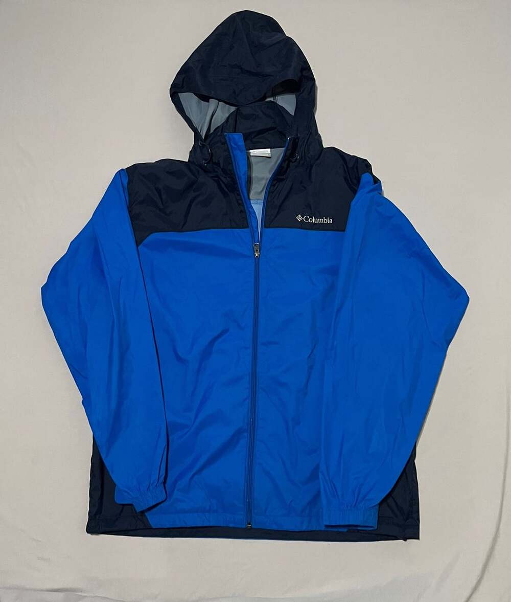 Columbia Sportswear Men's Glennaker Lake Rain Jacket Blue Navy Size L